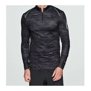 RBX Reebok Men's M Wicking Flex Fade Resistant L/S Camo Pattern Qwik Dry Shirt